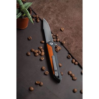 Картинка Нож складной Roxon K3 лезо 12C27 коричневый (K3-12C27-BR) K3-12C27-BR - Ножи Roxon