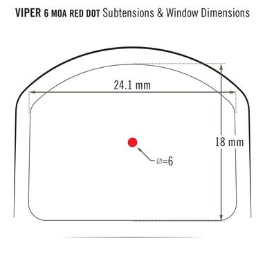 Зображення Приціл коліматорний Vortex Viper Red Dot 6 MOA (927803) 927803 - Приціли Vortex