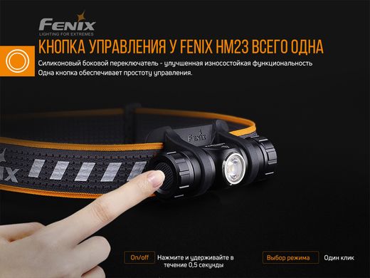 Зображення Ліхтар налобний Fenix HM23 HM23 - Налобні ліхтарі Fenix