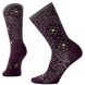 Зображення Шкарпетки жіночі мериносові Smartwool Women's Pompeii Pebble Crew, Bordeaux Heather, р.M (SW 10415.587-M) SW 10415.587-M - Повсякденні шкарпетки Smartwool