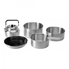 Картинка Набор посуды Vango Aluminium Cook Set Silver (925249) 925249 - Наборы туристической посуды Vango