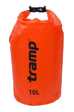 Зображення Гермомішок Tramp PVC Diamond Rip-Stop помаранчевий 10л (TRA-111-orange) TRA-111-orange - Гермомішки та гермопакети Tramp
