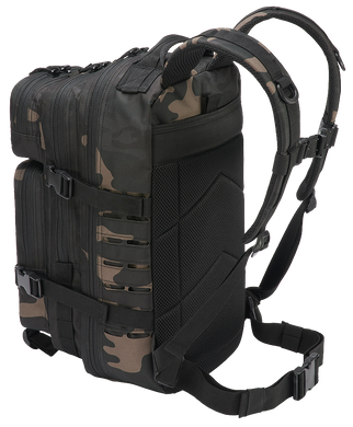 Картинка Тактический рюкзак Brandit-Wea US Cooper lasercut medium(8023-4-OS) dark-camo, 25L 8023-4-OS - Тактические рюкзаки Brandit-Wea