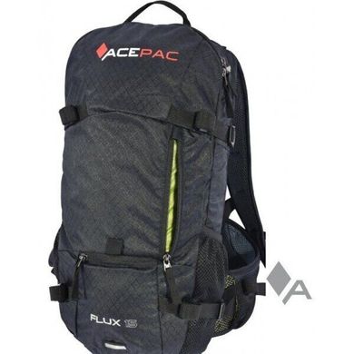 Картинка Рюкзак велосипедный Acepac - Flux 20 Protector, Black ACPC 2017.BLK - Велорюкзаки Acepac