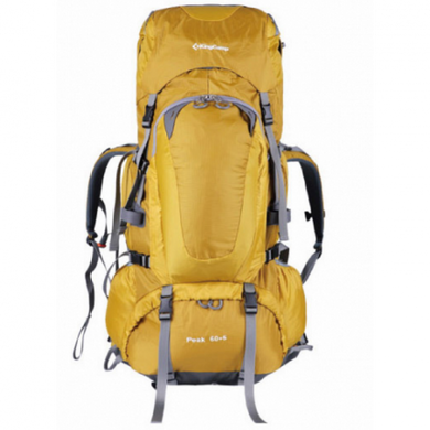Зображення Рюкзак туристичний для довготривалих походів KingCamp Peak 60+5 Yellow (KB3248 Yellow) KB3248 Yellow - Туристичні рюкзаки King Camp