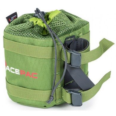 Картинка Велосумка для казанка Acepac Minima Pot Bag Green (ACPC 1122.GRN) 1.6L ACPC 1122.GRN - Сумки велосипедные Acepac