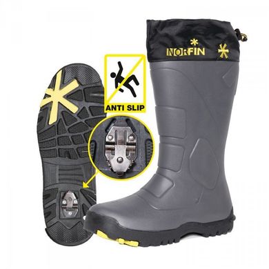 Зображення Сапоги зимние Norfin Klondaik (-40°C) р40 Серые (14990-40) 14990-40 - Взуття для риболові та полювання Norfin