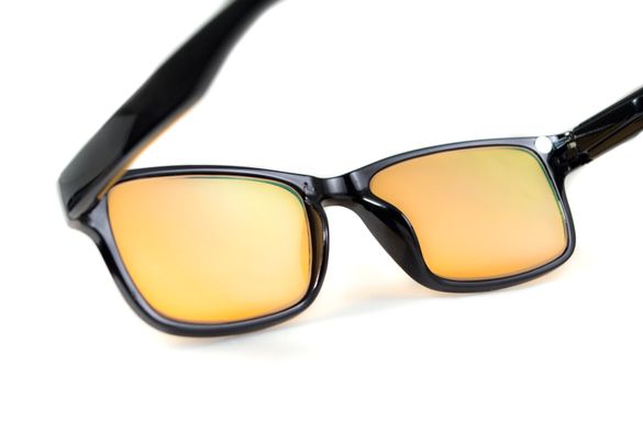 Картинка Антибликовые очки для вождения-антифары BluWater MAGNETIC DRIVE PL (2в1) (drive orange) бледно оранжевый 8DRMAGN -  BluWater