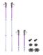 Картинка Треккинговые телескопические палки Pinguin Ascent Light FL Cork, 63-135 см, Cork Violet (PNG 643039) PNG 643039 - Треккинговые палки Pinguin