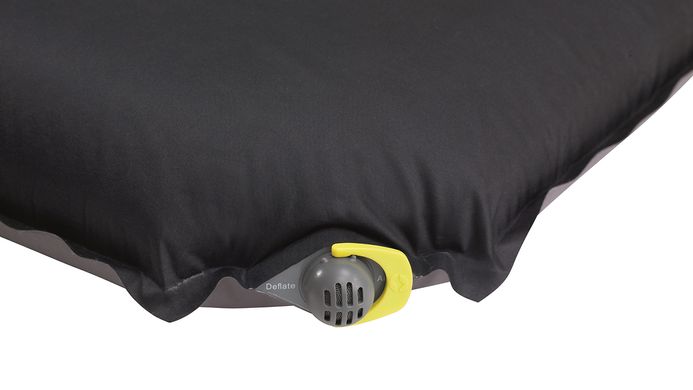 Картинка Коврик самонадувающийся Outwell Self-inflating Mat Sleepin Double 3 cm Black (928851) 928851 - Самонадувающиеся коврики Outwell