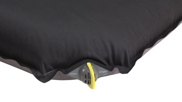 Зображення Коврик самонадувающийся Outwell Self-inflating Mat Sleepin Double 3 cm Black (928851) 928851 - Самонадувні килимки Outwell