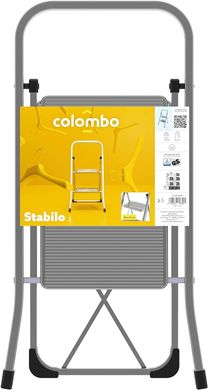 Зображення Драбина Colombo Stabilo 2 щаблі (930634) 930634 - Драбини господарські Colombo