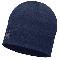 Зображення Шапка Buff Merino Wool 1 Layer Hat, Solid Denim (BU 113013.788.10.00) BU 113013.788.10.00 - Шапки Buff