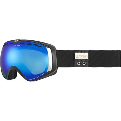 Картинка Мужская маска для лыж и сноуборда Cairn Stratos SPX3 black-blue(0580751-8202) 0580751-8202 - Маски горнолыжные Cairn