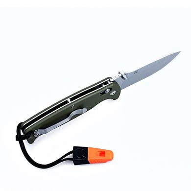 Картинка Нож складной карманный Ganzo G7412-GR-WS (Axis Lock, 89/205 мм) G7412-GR-WS - Ножи Ganzo
