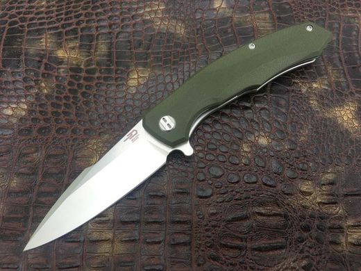 Картинка Нож складной карманный Bestech BG04B (90/208 мм, зеленый) BG04B - Ножи Bestech