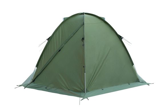 Картинка Палатка для длительных экспедиций четырехместная Tramp ROCK 4 (TRT-029-green) TRT-029-green - Туристические палатки Tramp