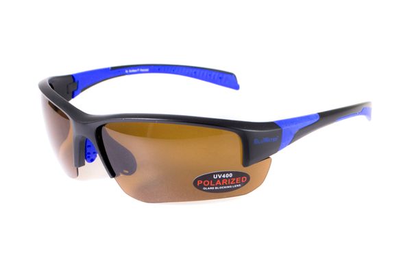 Картинка Очки BluWater Samson-3 Polarized (brown) (BW-SAM3-BRN2) BW-SAM3-BRN2 - Поляризационные очки BluWater