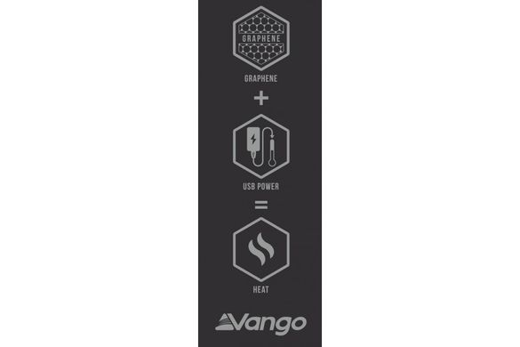 Зображення Нагрівальний килимок Vango Radiate Heat Mat Black (929680) 929680 - Каремати Vango