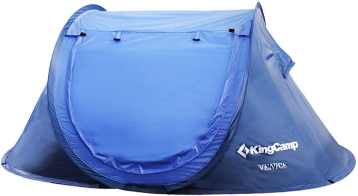 Картинка Туристическая палатка-автомат King Camp Venice Pop Up (KT3071 Blue) KT3071 Blue - Туристические палатки King Camp