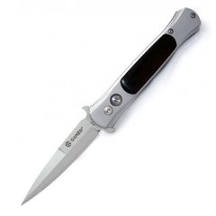Картинка Нож складной карманный Ganzo G707 (Plunge lock, 85/204 мм, хром) G707   раздел Ножи