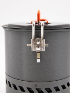 Зображення Котелок Tramp из анодированного алюминия с теплообменником 1,5л (TRC-118) TRC-118 - Каструлі та чайники для походів Tramp