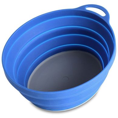 Зображення Lifeventure тарелка Silicone Ellipse Bowl blue 75510 - Похідне кухонне приладдя Lifeventure