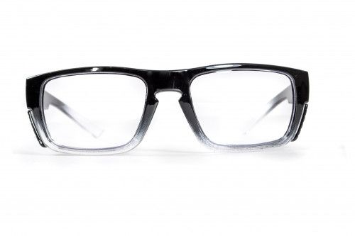Зображення Оправа для окулірів під діоптрії Global Vision Eyewear OP 15 BLACK RX-ABLE Clear 1RXT-10 - Спортивні оправи для окулярів Global Vision Eyewear