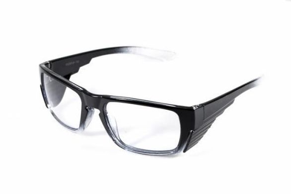 Картинка Оправа для очков под диоптрии Global Vision Eyewear OP 15 BLACK RX-ABLE Clear 1RXT-10 - Спортивные оправи для очков Global Vision Eyewear