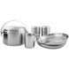 Картинка Набор посуды Tatonka Picnic Set III Silver (TAT 4141.000) TAT 4141.000 - Наборы туристической посуды Tatonka