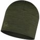 Картинка Шапка Buff Merino Wool 1 Layer Hat, Solid Bark (BU 113013.843.10.00) BU 113013.843.10.00 - Шапки Buff