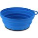 Картинка Lifeventure тарелка Silicone Ellipse Bowl blue 75510 - Походные кухонные принадлежности Lifeventure