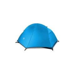 Картинка Палатка облегченная одноместная с футпринтом Naturehike Cycling 1 NH18A095-D, 210T, голубой 6927595701812 - Туристические палатки Naturehike
