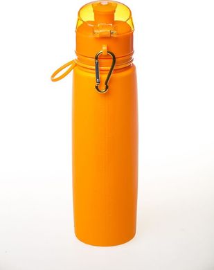 Картинка Бутылка силиконовая Tramp 700ml orange TRC-094-orange - Бутылки Tramp