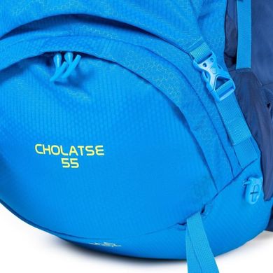 Картинка Рюкзак походный туристический Lowe Alpine Cholatse 55 Giro/Blue Print (LA FMP-63-GI-55) LA FMP-63-GI-55 - Туристические рюкзаки Lowe Alpine