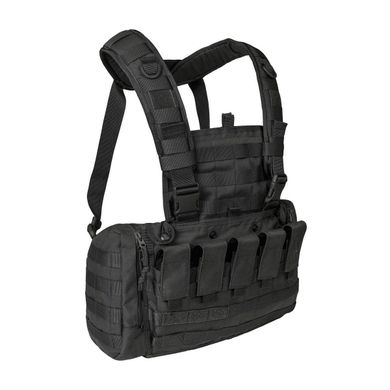 Картинка Разгрузочный жилет Tasmanian Tiger Chest RIG MK2 M4 Black (TT 7160.040) TT 7160.040 - Сумки тактические Tasmanian Tiger