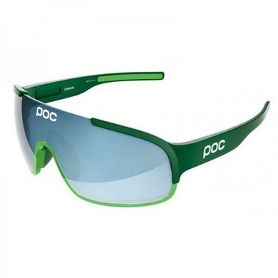 Картинка Солнцезащитные велосипедные очки POC Crave Molybdenite Green/Phosphate Green (PC CR30108091LBE1) PC CR30108091LBE1 - Велоочки POC