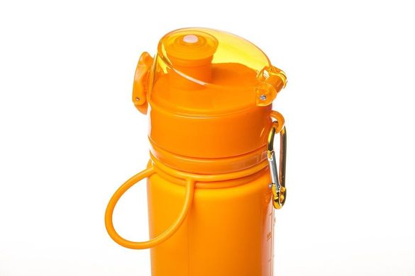 Картинка Бутылка силиконовая Tramp 700ml orange TRC-094-orange - Бутылки Tramp