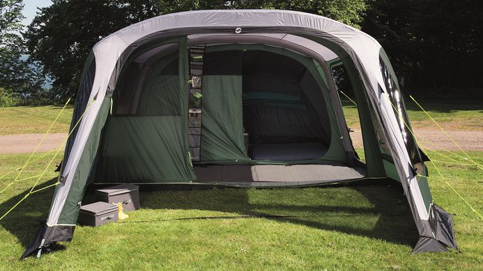 Картинка Палатка 4 местная для кемпинга с надувным каркасом Outwell Parkdale 4PA Green (928738) 928738 - Кемпинговые палатки Outwell