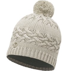Картинка Шапка Buff Knitted & Polar Hat Savva, Cream (BU 111005.006.10.00) BU 111005.006.10.00 - Шапки Buff