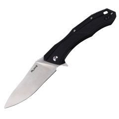 Картинка Нож складной туристический Ruike D198-PB черный (8Cr13MoV, 98/231 мм, Liner Lock) D198-PB   раздел Ножи