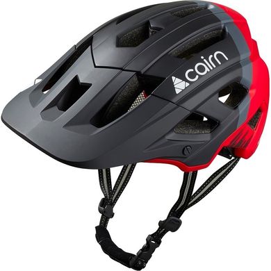 Картинка Велошлем Cairn Dust II black-red (0300260-20-55-58) 0300260-20-55-58 - Шлемы велосипедные Cairn