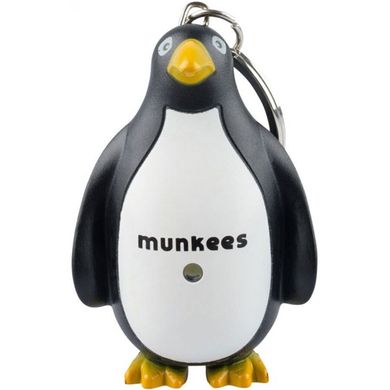 Зображення Брелок-фонарик Munkees Penguin LED black-white 1108-BW - Брелки та браслети Munkees