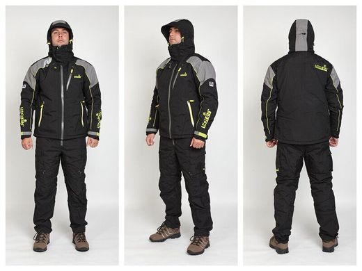 Зображення Зимний мембранный костюм Norfin VERITY Black -10 ° /10000мм Черный р. XS (716000-XS) 716000-XS - Костюми для полювання та риболовлі Norfin