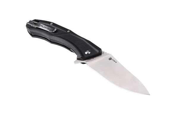 Картинка Нож складной туристический Ruike D198-PB черный (8Cr13MoV, 98/231 мм, Liner Lock) D198-PB - Ножи Ruike