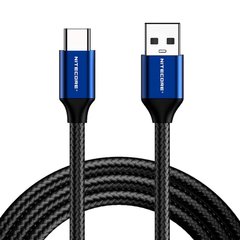 Картинка Кабель Nitecore UAC20 USB Type-C to USB-A 2.0 (1000мм) 6-1376   раздел Зарядные устройства