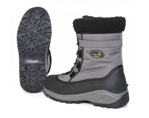 Картинка Ботинки зимние Norfin Snow Gray (-20°C) р41 Тёмно-серые (13980-GY-41) 13980-GY-41_ - Обувь для рибалки и охоты Norfin