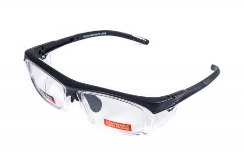 Зображення Оправа для окулірів під діоптрії Global Vision Eyewear RX-F RX-ABLE Clear (1RX-F-10) 1RX-F-10 - Спортивні оправи для окулярів Global Vision