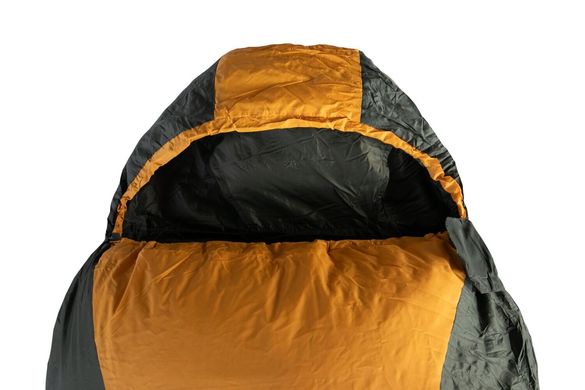 Зображення Спальный мешок Tramp Windy Light кокон Правый желто/серый 220/80-55 (TRS-055-R) UTRS-055-R - Спальні мішки Tramp