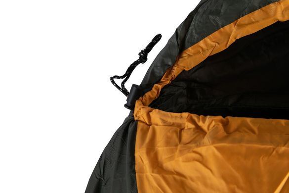 Картинка Спальный мешок Tramp Windy Light кокон Правый желто/серый 220/80-55 (TRS-055-R) UTRS-055-R - Спальные мешки Tramp